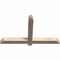 Ekena Millwork Eugene Smooth Timber Gable Bracket, Douglas Fir, 48"W x 28"H x 3 1/2"D x 3 1/2"F, 14/12 Pitch GBW048X28X0404EUG00SDF - alternate 5